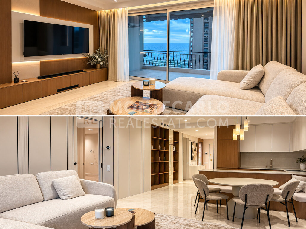 Stylish apartment with sea views
